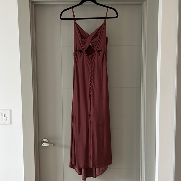 Astr brown midi dress size small - Picture 1 of 6